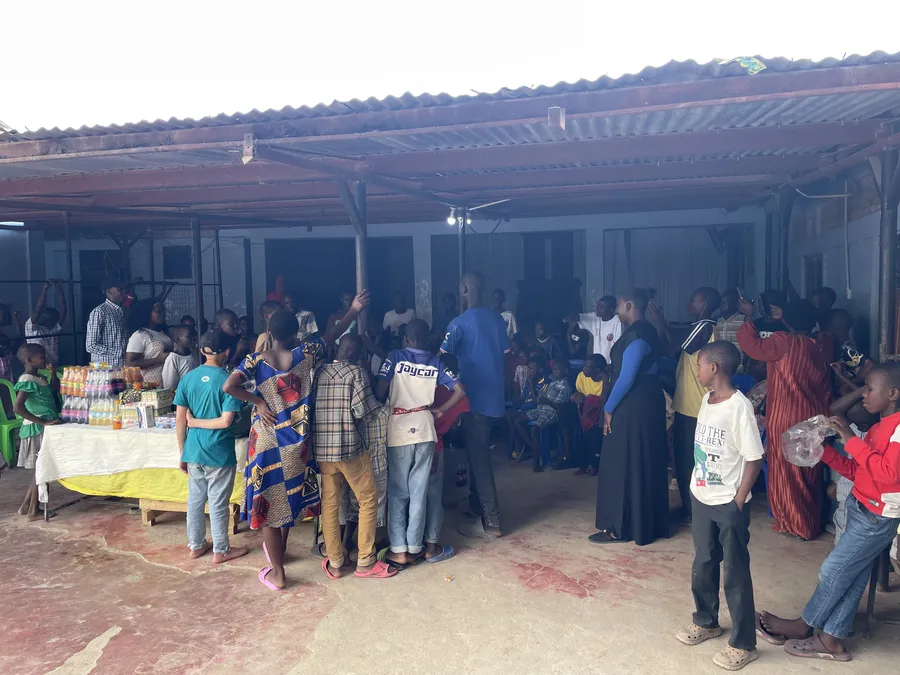 Weekend visitors from around Mwanza at Watoto Wa Africa